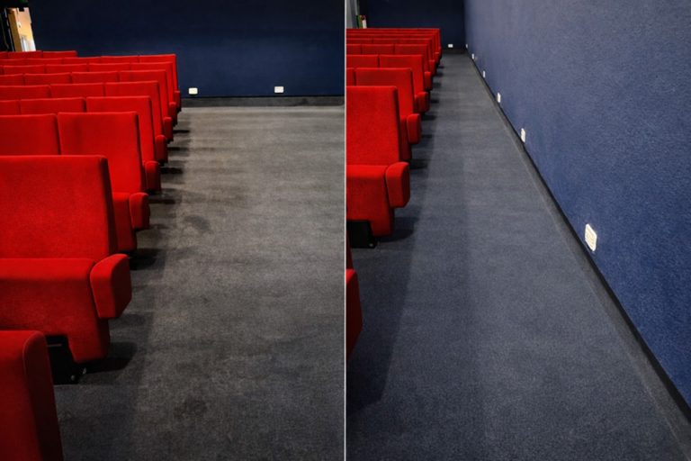 Restauration sols textiles